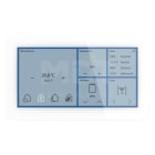 MDT - MDT KNX Glas Touch Smart 6 Zoll KNX Secure Weiß