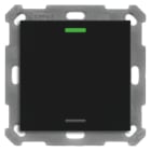 MDT - MDT KNX Taster Light 55x55mm 1-fach RGBW, schwarz matt, Neutral