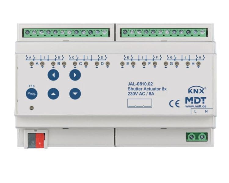 MDT - MDT KNX Jalousieaktor 8-fach REG