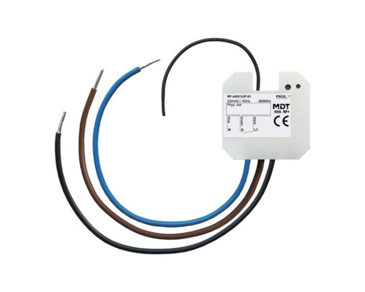 MDT - MDT KNX-RF+ Schaltaktor 1-fach Up