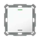 MDT - MDT KNX RF+ Taster Light 55 1f, RGBW mit Temp., reinweiß gl., Neutral, secure