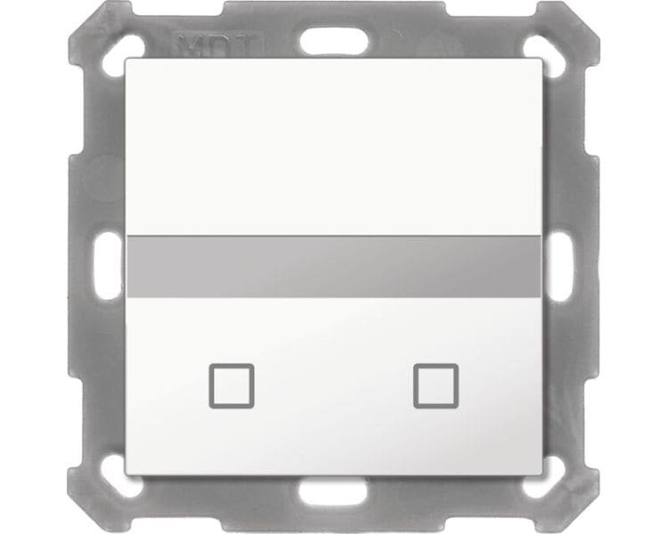 MDT - MDT KNX 55 x 55 mm Bewegungsmelder mit Temp.sensor reinweiß matt Up