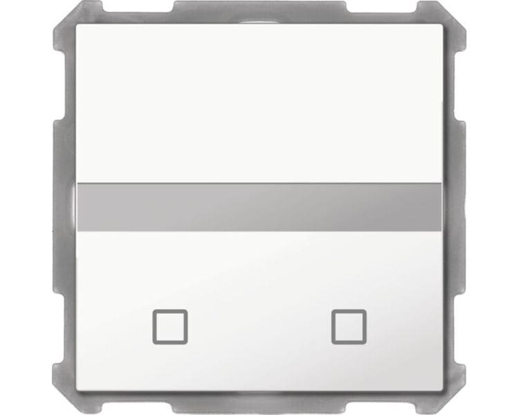 MDT - MDT KNX 63 x 63 mm Bewegungsmelder mit Temp.sensor reinweiß glänzend