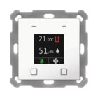 MDT - MDT KNX 55 x 55 mm Nebenstelle mit Farbdisplay reinweiß glänzend UP