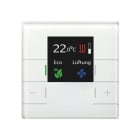 MDT - MDT KNX Glas Raumtemperaturregler Smart mit Farbdisplay weiß
