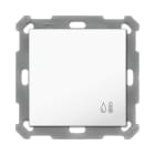 MDT - MDT KNX 55 x 55 mm Objektregler reinweiß glänzend UP
