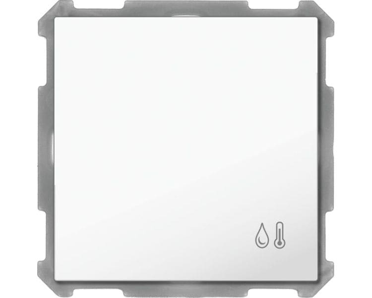 MDT - MDT KNX 63 x 63 mm Objektregler studioweiß glänzend UP