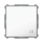 MDT - MDT KNX 63 x 63 mm Objektregler studioweiß glänzend UP