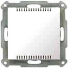 MDT - MDT KNX 55 x 55 mm Raumtemperaturregler ohne Einstellrad reinweiß glänzend