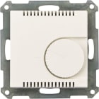 MDT - MDT KNX 55 x 55 mm Raumtemperaturregler mit Einstellrad reinweiß glänzend