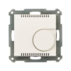 MDT - MDT KNX 55 x 55 mm Raumtemperaturregler mit Einstellrad reinweiß matt