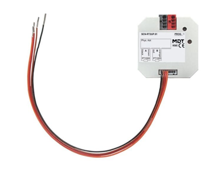 MDT - MDT KNX Temperaturregler/Sensor 2fach Up