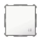 MDT - MDT KNX 63 x 63 mm Temp./Feuchtesensor reinweiß glänzend UP