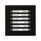MDT - MDT KNX LED Anzeige 12-fach Glas schwarz