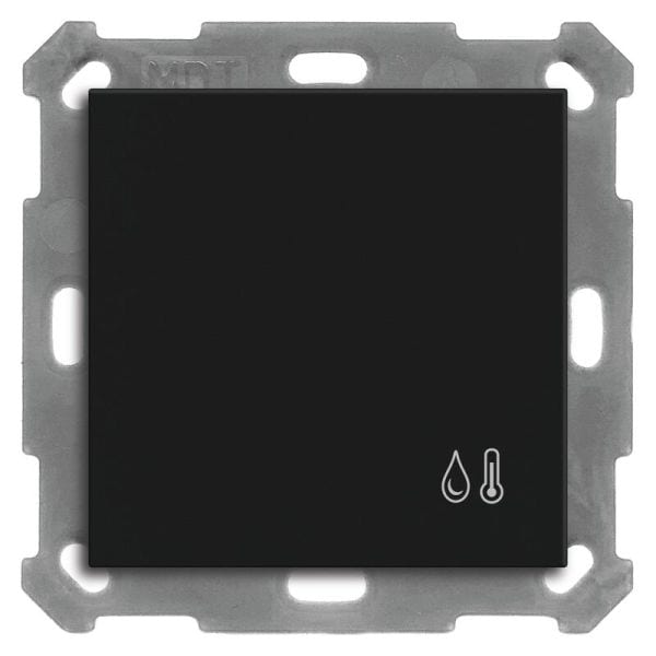 MDT - MDT KNX 55 x 55mm Objektregler schwarz matt Up