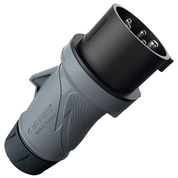 MENNEKES - Stecker PowerTOP Xtra R HW/VN 16A 5p 7h 500V IP54 ErgoCONTACT