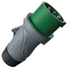 MENNEKES - Stecker PowerTOP Xtra R HW/VN 16A 5p 10h 500V IP54 ErgoCONTACT