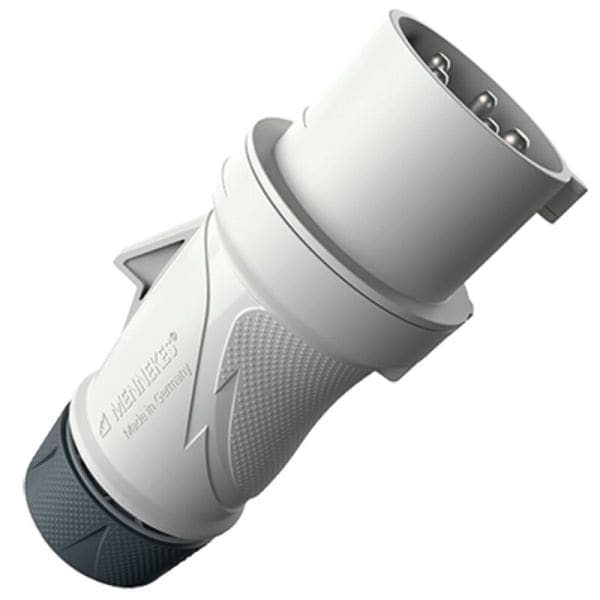 MENNEKES - Stecker PowerTOP Xtra R HW/VN 16A 5p 50-500V 1h IP54 ErgoCONTACT