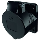 MENNEKES - CEE-Anbausteckdose schwarz 16A 5p 400V 6h IP44