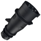 MENNEKES - CEE-Stecker AM-TOP schwarz 16A 5p 400V 6h IP44 HW/VN