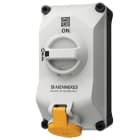 MENNEKES - DUO Wanddose abschaltbar 16A 3P 4h 110V IP44
