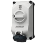 MENNEKES - DUO Wanddose abschaltbar 16A 4P 7h 500V IP67 mit Hilfskontakt