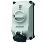 MENNEKES - DUO Wanddose abschaltbar 16A 4P 7h 500V IP67 mit Hilfskontakt