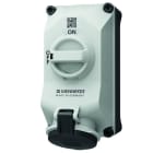 MENNEKES - DUO Wanddose abschaltbar 32A 5P 7h 500V IP44