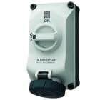 MENNEKES - DUO Wanddose abschaltbar 32A 4P 7h 500V IP67