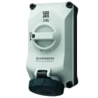 MENNEKES - DUO Wanddose abschaltbar 32A 4P 7h 500V IP67