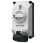 MENNEKES - DUO R Wanddose abschaltbar 16A 4P 7h 500V IP67