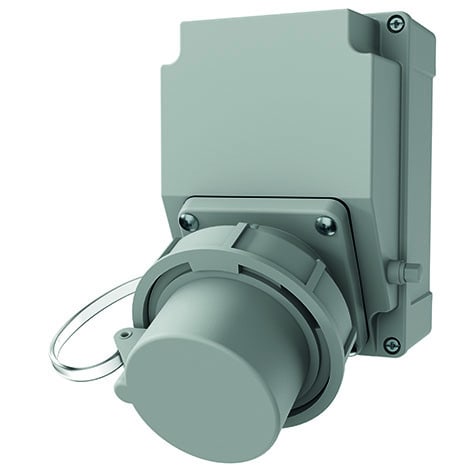 MENNEKES - CEE-Wandgerätestecker 32A 5p 50-500V 1h IP67