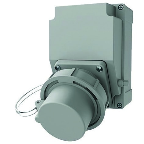 MENNEKES - CEE-Wandgerätestecker 32A 5p 50-500V 1h IP67