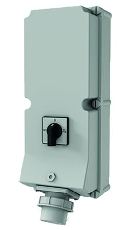 MENNEKES - AP-Verteiler 32A 5p 400V 1h IP67 Notstromeinspeisung