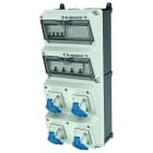 MENNEKES - Steckdosen-Kombi AMAXX 4 4x16/3, IP44 + Abs.