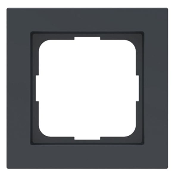 RUTENBECK - Rahmen 1fach für 55x55mm Zentralstücke anthrazitgrau
