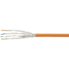 RUTENBECK - Cat.7 Datenkabel (Trommel) AWG23, flammwidrig, halogenfrei, orange