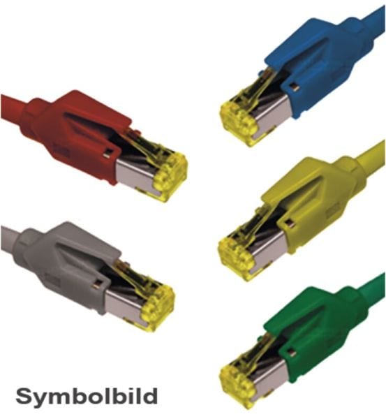 RUTENBECK - Patchkabel Cat.6A iso PK Cat.6A iso 1,0 m blau