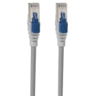 RUTENBECK - Patchkabel verriegelbar Cat.6A 2m grau (ähnlich RAL 7035)