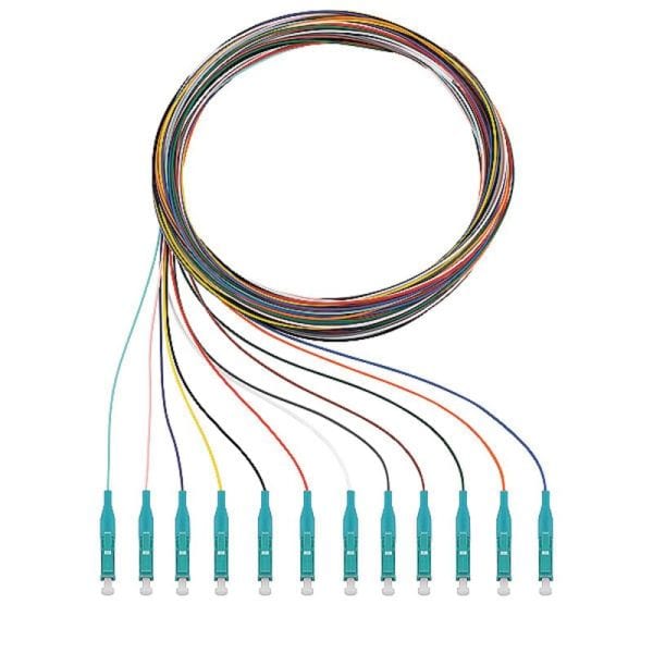 RUTENBECK - Q8Pigtails 12xLC OM3 2m