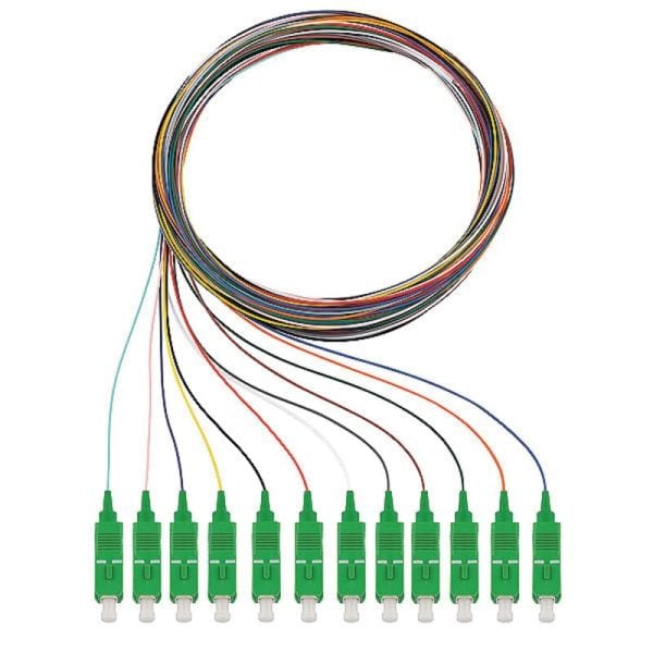 RUTENBECK - Q8Pigtails 12xSC OS2 APC 2m