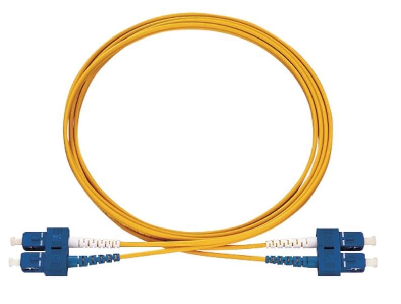 RUTENBECK - Q8SC-D/SC-D Patchkabel OS2 gelb 2m