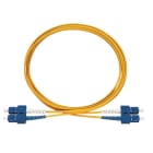 RUTENBECK - Q8SC-D/SC-D Patchkabel OS2 gelb 5m
