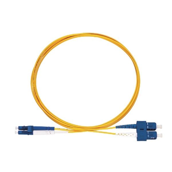 RUTENBECK - Q8LC-D/SC-D Patchkabel OS2 gelb 5m