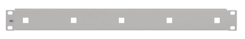 RUTENBECK - Kabelführungs-Patchpanel 19/1 HE, lichtgrau PP-KF/1