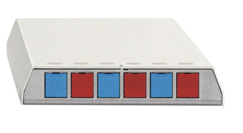 RUTENBECK - PP-6 Ap rw PoE+ Patchpanel