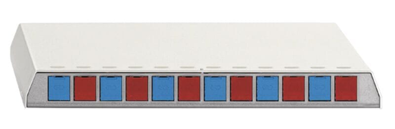 RUTENBECK - PP-12 Ap rw PoE+ Patchpanel