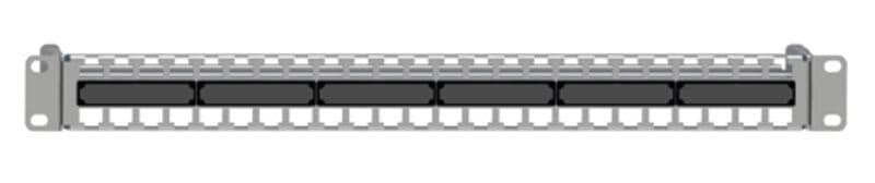 RUTENBECK - PP-UM-Cat.6A iso 25/10G-48/48/1 VA Patchpanel