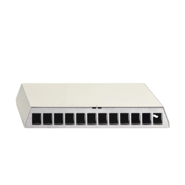 RUTENBECK - PP-UM-Cat.6A iso 10G-12/12 Ap rw Patchpanel