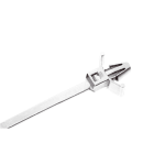 SAPI SELCO - Ankerkabelbinder Bohrdm. 4,8mm 100x2,5mm farblos,VE=100Stk.